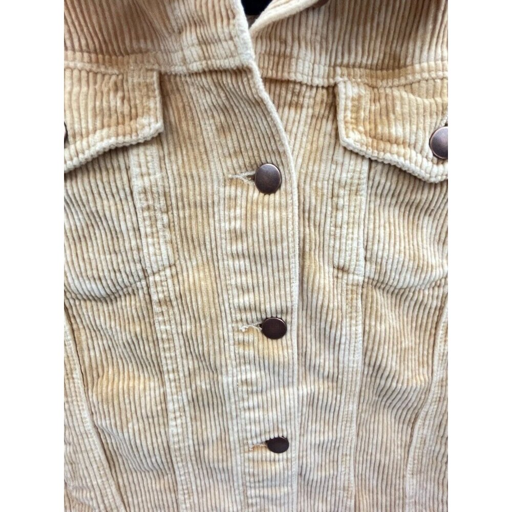 BESTTO Corduroy Jacket Women’s Medium Cropped Size Medium - Picture 3 of 15